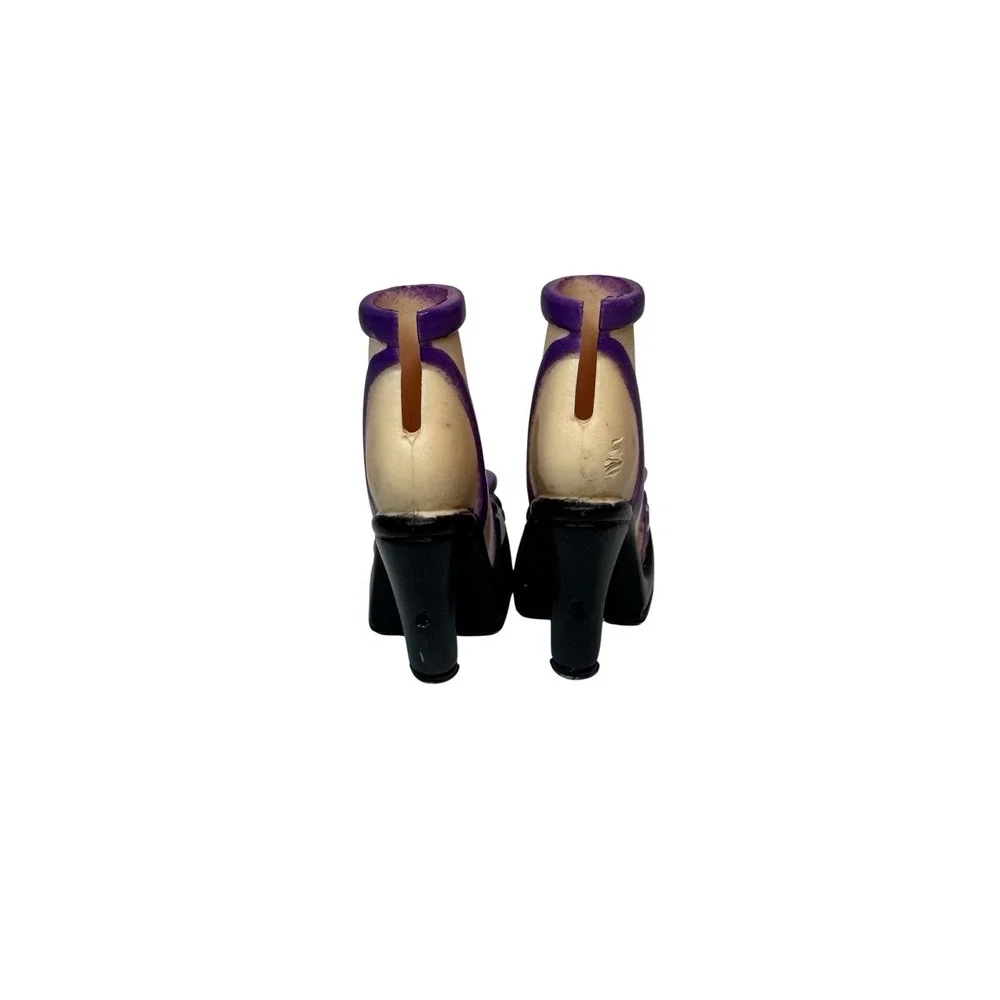 Barbie My Scene Doll Shoes Glam Strappy High Heel Platform Bow Sandals‎